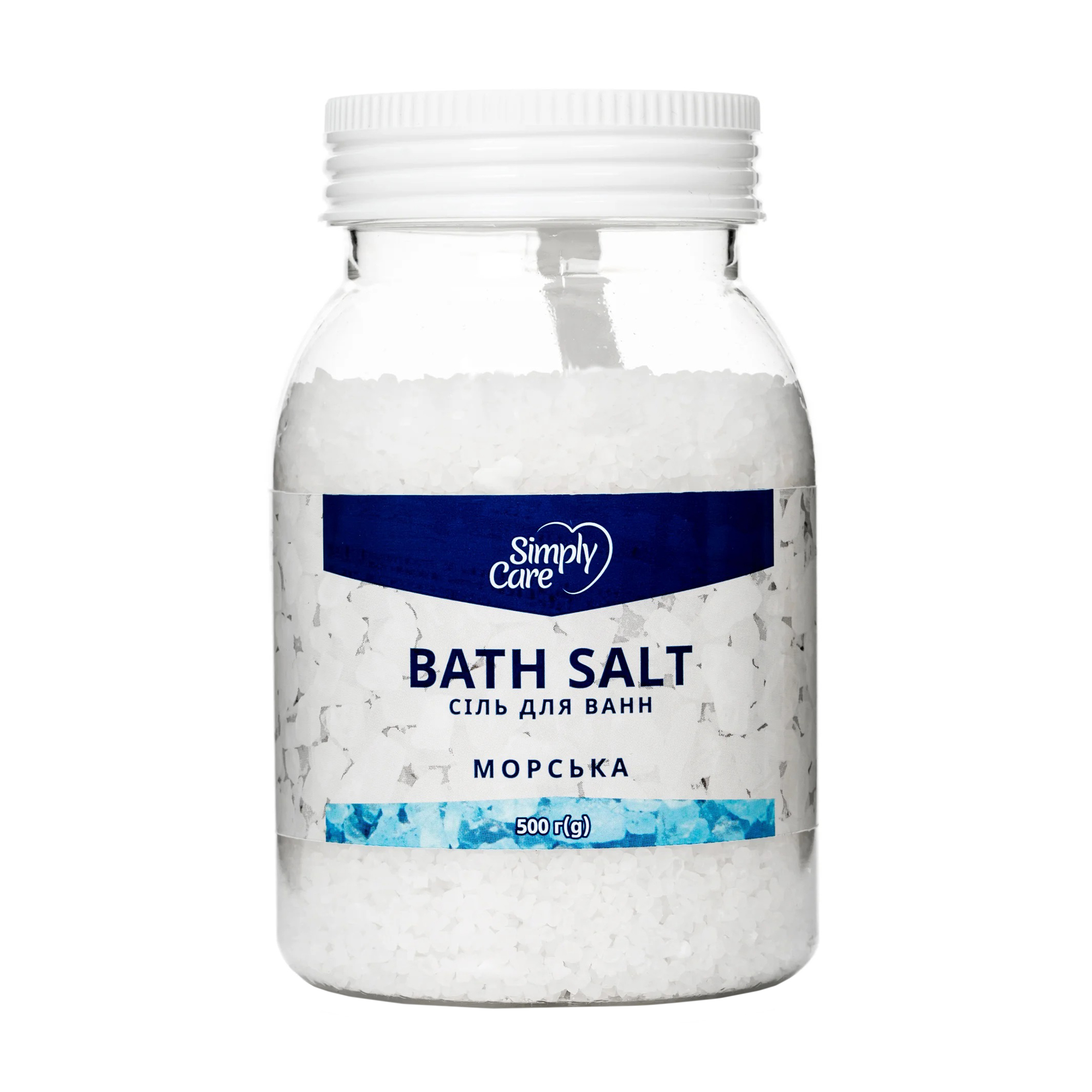 Морська сіль для ванн Simply Care Bath Salt, 500 г